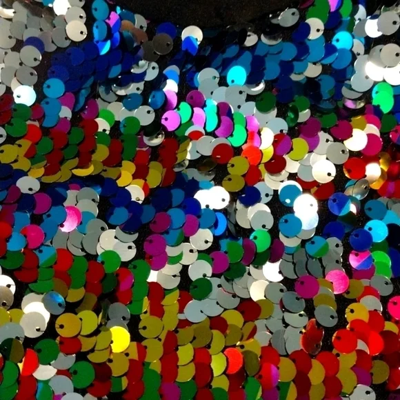 Revolution Dance colorful modern sequin tutu size Large Child - Picture 8 of 8